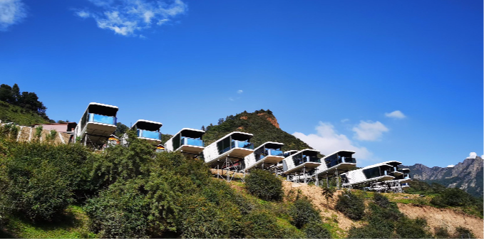 YUNSHANG QUNJIA FOREST PARK IN QINGHAI
