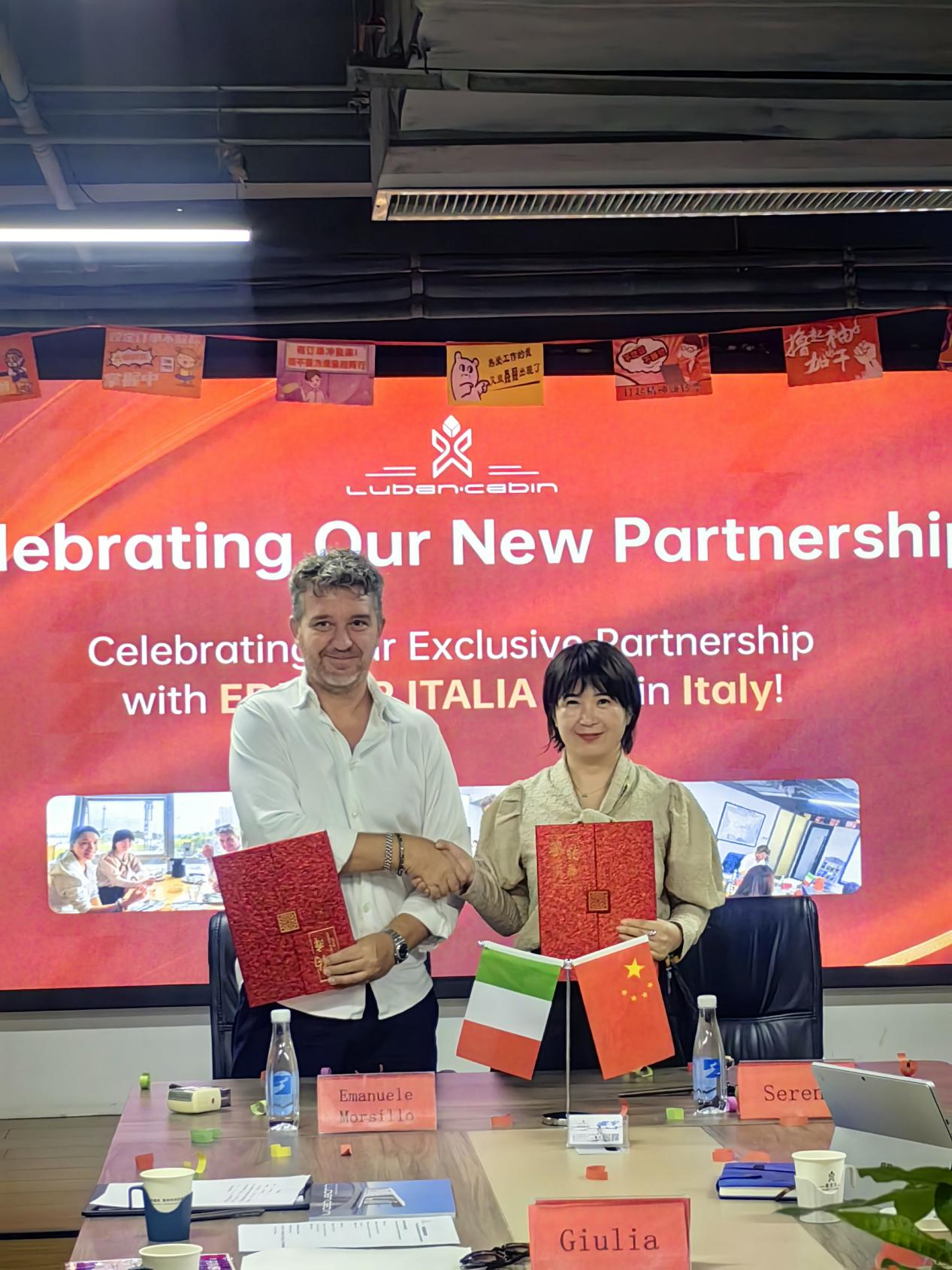 Luban Cabin Signs Exclusive Agent for Capsule Cabin