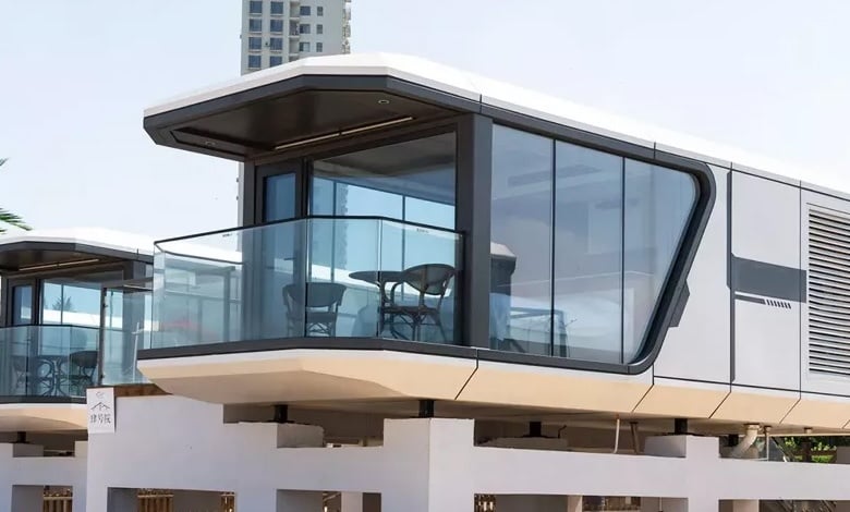 What Are Capsule Houses Made of?